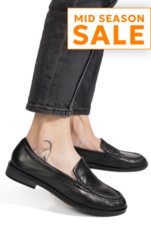 Mocasini negri piele naturala as773741