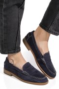 MOCASINI BLEUMARIN PIELE NATURALA INTOARSA AS77190