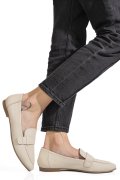 MOCASINI BEJ PIELE NATURALA AS772346