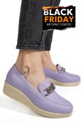 PANTOFI MOV PIELE NATURALA 1S77299B