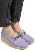 PANTOFI MOV PIELE NATURALA 1S77299B