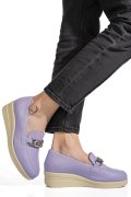 PANTOFI MOV PIELE NATURALA 1S77299B