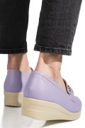 PANTOFI MOV PIELE NATURALA 1S77299B