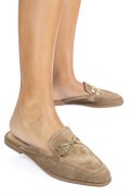 SABOTI TAUPE PIELE NATURALA INTOARSA AS773387