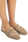 SABOTI TAUPE PIELE NATURALA INTOARSA AS773387