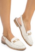 PANTOFI BEJ PIELE NATURALA AS773746