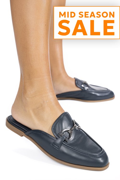 Mocasini bleumarin piele naturala as773387