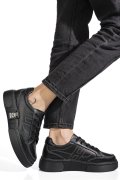 PANTOFI SPORT NEGRI PIELE NATURALA JPCY6821