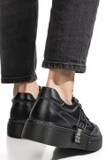 PANTOFI SPORT NEGRI PIELE NATURALA JPCY6821