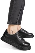 PANTOFI SPORT NEGRI PIELE NATURALA GPC033