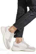 PANTOFI SPORT ALBI PIELE NATURALA FPC002455