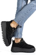 PANTOFI SPORT NEGRI PIELE NATURALA XS77XJZ23H