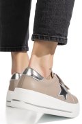 PANTOFI SPORT ROZ PIELE NATURALA TPC8078