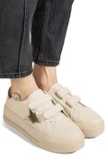 PANTOFI SPORT BEJ PIELE NATURALA TPC8078