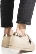 PANTOFI SPORT BEJ PIELE NATURALA TPC8078
