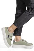 PANTOFI SPORT OLIVE PIELE NATURALA TPC8078