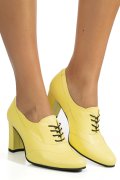 PANTOFI GALBENI PIELE NATURALA 1S77715