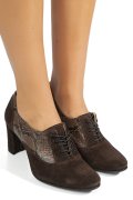 PANTOFI MARO INCHIS PIELE NATURALA INTOARSA 1S77715
