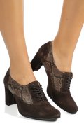 PANTOFI MARO INCHIS PIELE NATURALA INTOARSA 1S77715