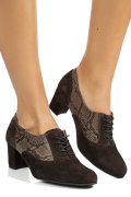 PANTOFI MARO INCHIS PIELE NATURALA INTOARSA 1S77515PA