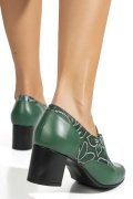 PANTOFI VERZI PIELE NATURALA 1S77515PA