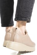 PANTOFI SPORT TAUPE PIELE NATURALA 4S77021