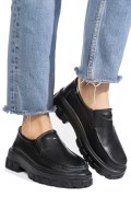 MOCASINI BLACK PIELE NATURALA 8SP814