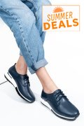 PANTOFI SPORT NAVY PIELE NATURALA 6SP213