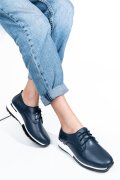 PANTOFI SPORT NAVY PIELE NATURALA 6SP213