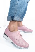 PANTOFI SPORT PINK PIELE NATURALA 6SP213