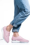 PANTOFI SPORT PINK PIELE NATURALA 6SP213