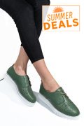 PANTOFI GREEN PIELE NATURALA 1SP235