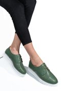 PANTOFI GREEN PIELE NATURALA 1SP235