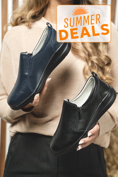 Mocasini black piele naturala 8sp811