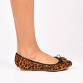 BALERINI ANIMAL PRINT PIELE NATURALA INTOARSA 2S77045