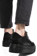 PANTOFI SPORT NEGRI PIELE NATURALA 3S77026