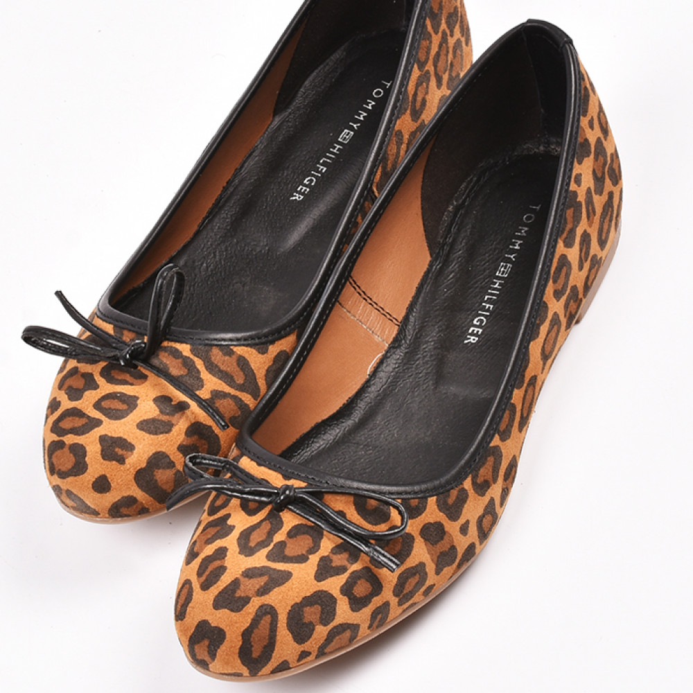 BALERINI ANIMAL PRINT PIELE NATURALA INTOARSA 2S77045