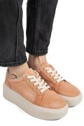 PANTOFI SPORT ORANGE PIELE NATURALA INTOARSA ASPN2510