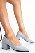 PANTOFI GRI PIELE NATURALA 1PC450