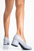 PANTOFI GRI PIELE NATURALA 1PC450