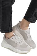 PANTOFI SPORT GRI PIELE NATURALA FPC002455