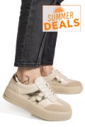 PANTOFI SPORT BEJ PIELE NATURALA TPC8076