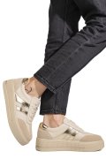 PANTOFI SPORT BEJ PIELE NATURALA TPC8076