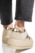 PANTOFI SPORT BEJ PIELE NATURALA TPC8076