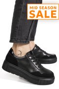 PANTOFI SPORT NEGRI PIELE NATURALA FPC002459