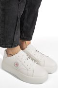 PANTOFI SPORT ALBI PIELE NATURALA FPC001879