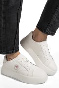 PANTOFI SPORT ALBI PIELE NATURALA FPC001879