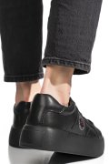 PANTOFI SPORT NEGRI PIELE NATURALA FPC001879
