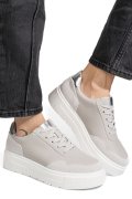PANTOFI SPORT GRI PIELE NATURALA FPC002459