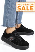 PANTOFI SPORT NEGRI PIELE NATURALA INTOARSA FPC001879